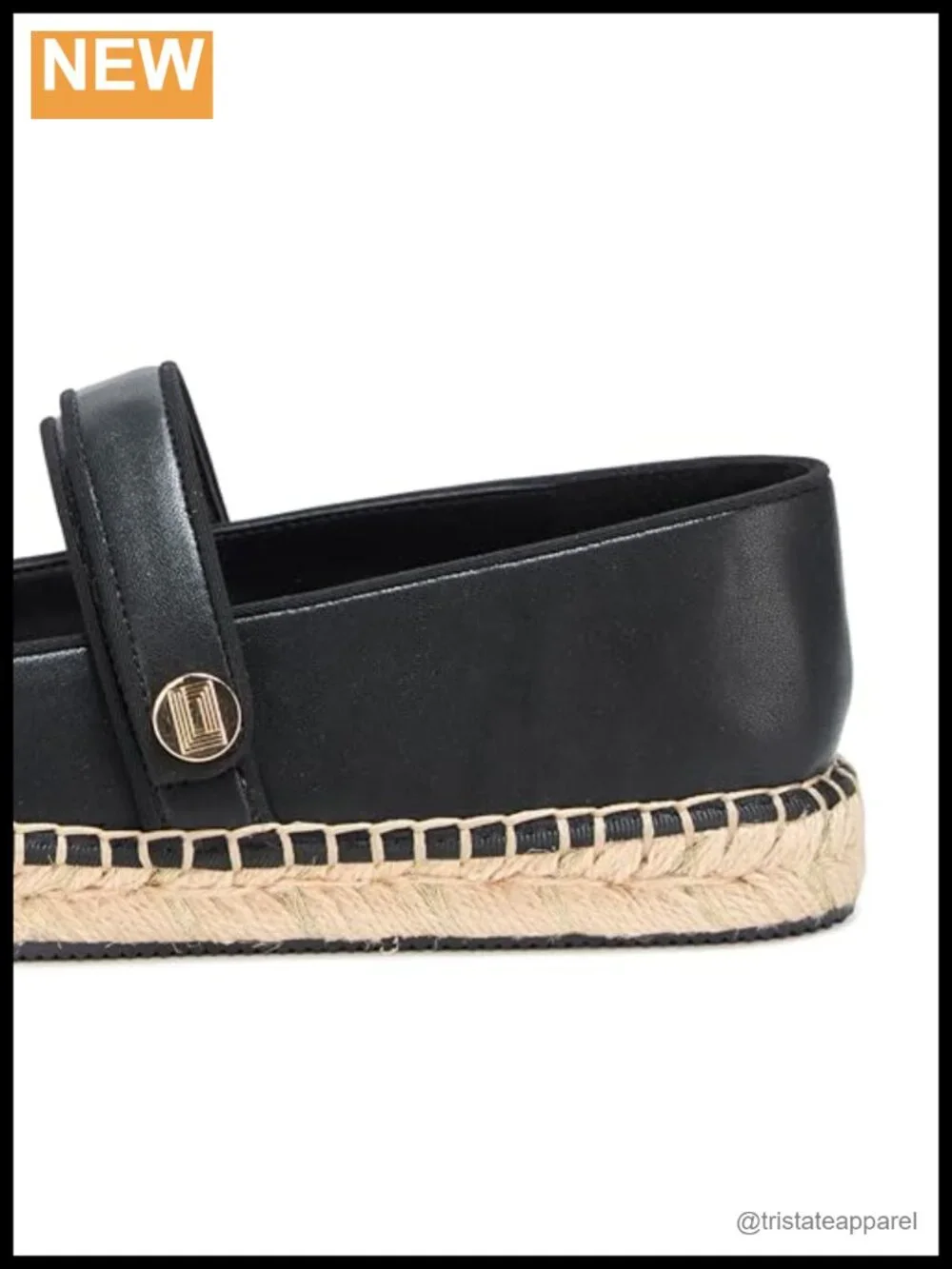 Mikai Mary Jane Espadrille Platform Sandal Leather Cushioned Insole
